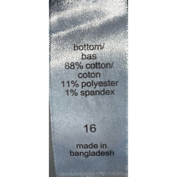 M Jeans By Maurices Womens Classic Bermuda Shorts 16 Original Fit Mid Rise Super - Picture 5 of 5